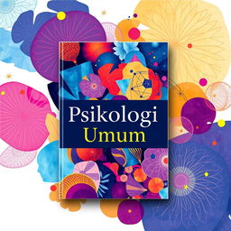 A captivating and thought-provoking book cover for a general psychology book