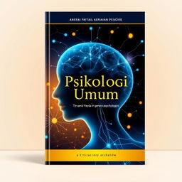 A captivating and thought-provoking book cover for a general psychology book