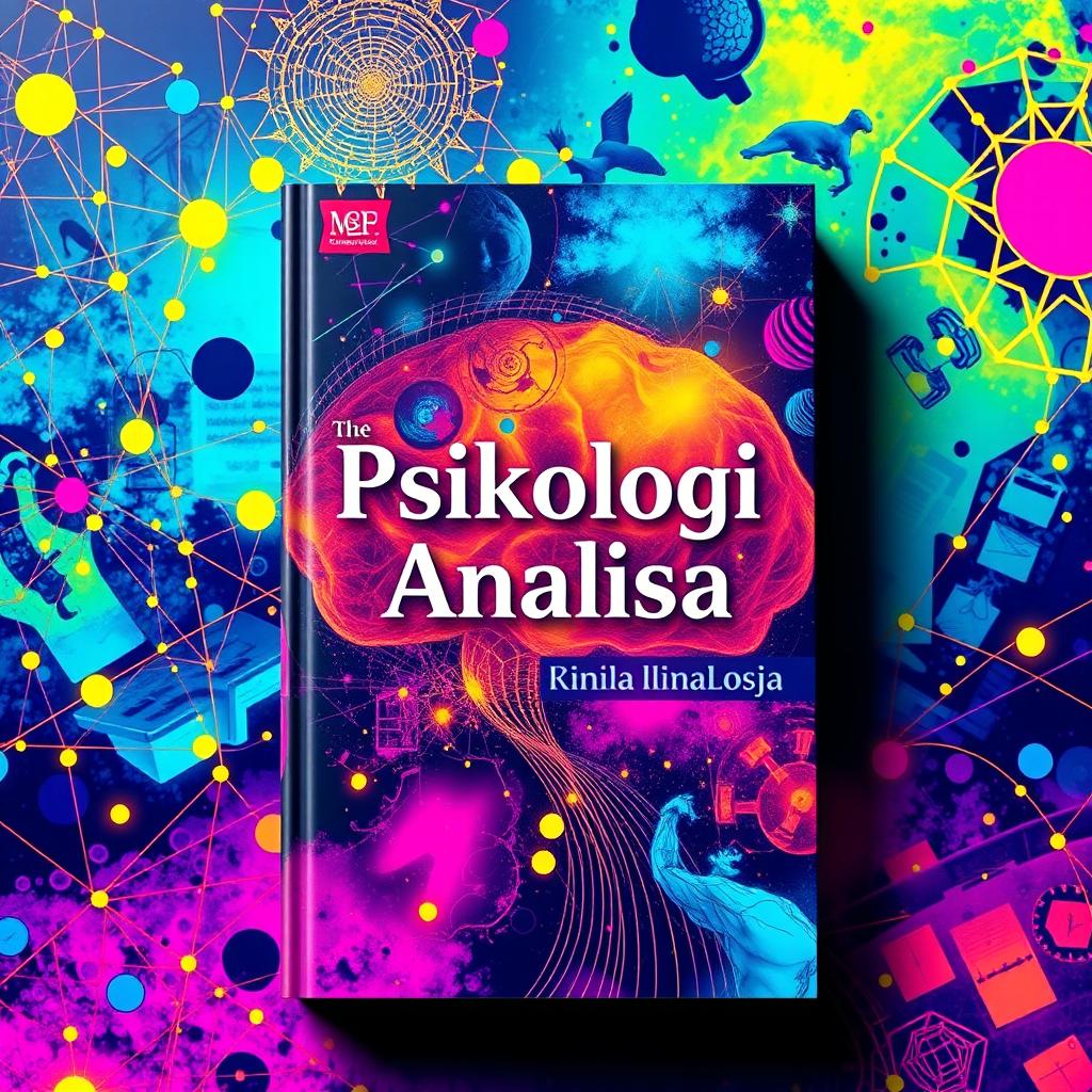 A bright and captivating book cover for a psychology analysis book