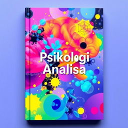 A bright and captivating book cover for a psychology analysis book