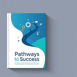 A vector book cover design for a professional development guide