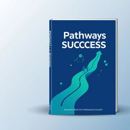 A vector book cover design for a professional development guide