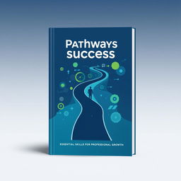 A vector book cover design for a professional development guide