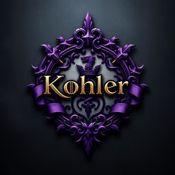 A striking and unique emblem inspired by "Game of Thrones", bearing the name "Kohler" as the central focal point