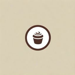 A modern and minimalist logo for a restaurant that balances its identity as both a bakery and café. Please retain elements of the original logo incorporating a circle, texts, and European American Bakery Cafe theme while expressing a predominantly café appearance.