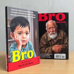 Cover buku menggambarkan seorang anak kecil dengan ekspresi sedih, menutup telinga dengan kedua tangan