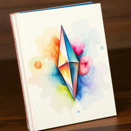 A hardcover book with an intricate watercolor painting on its cover, featuring a detailed and artistic depiction of a drill point