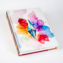 A hardcover book with an intricate watercolor painting on its cover, featuring a detailed and artistic depiction of a drill point