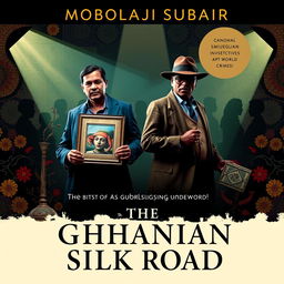 Cover design for the book 'The Ghanaian Silk Road' by author Mobolaji Subair