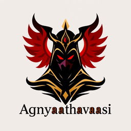 Design a logo for the team named "Agnyaathavaasi