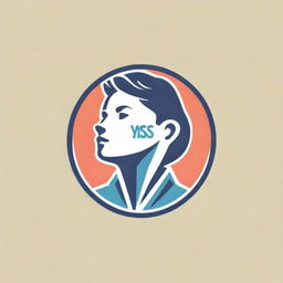 Create a bold, empowering logo for a student organization named YASS. Use strong and energetic colors, featuring symbols of unity, resistance and student empowerment against oppressive administration.