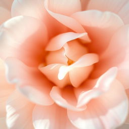 a close-up artistic representation of a flower with soft, delicate petals gently closed, evoking the subtle beauty of natural forms