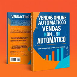 An attractive eBook cover for "Vendas Online no Automático: Como Aumentar Lucros Automatizando Processos"