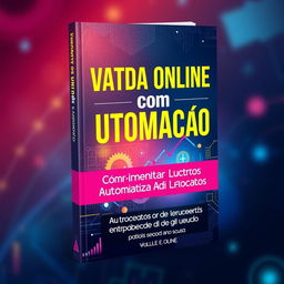 An attractive eBook cover for *Vendas Online com Automação: Como Aumentar Lucros Automatizando Processos*