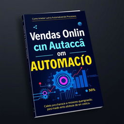 An attractive eBook cover for *Vendas Online com Automação: Como Aumentar Lucros Automatizando Processos*