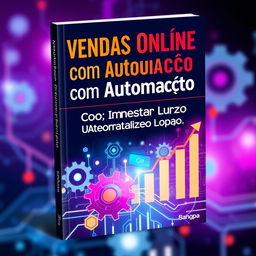 An attractive eBook cover for *Vendas Online com Automação: Como Aumentar Lucros Automatizando Processos*