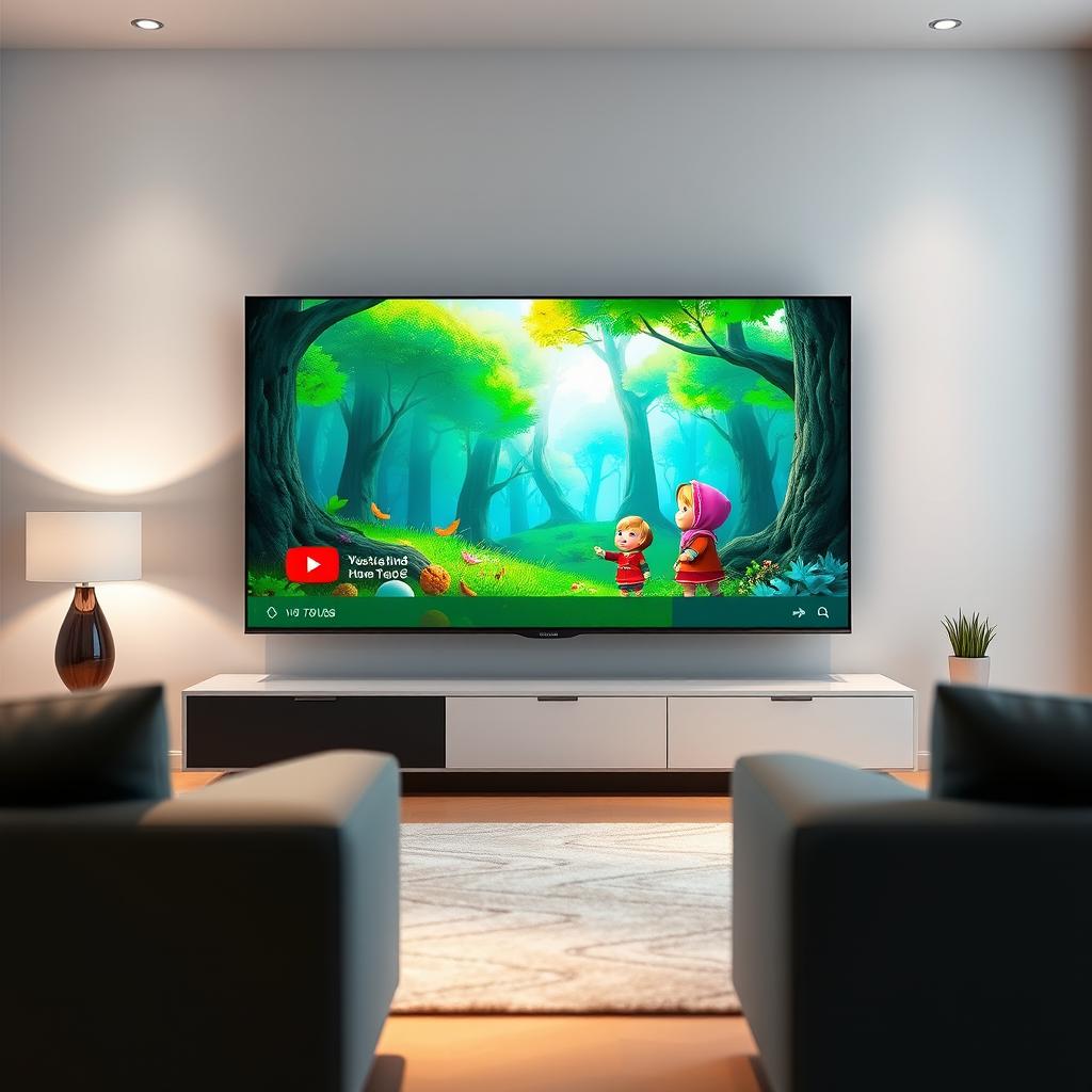 A sleek and elegant portrait of the Hisense 75U9G television in a modern living room