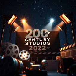 A cinematic render celebrating the 20th Century Studios evolving into its 2022 identity