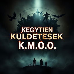 A dramatic poster for "Kegyetlen Küldetések: K