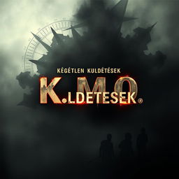 A dramatic poster for "Kegyetlen Küldetések: K