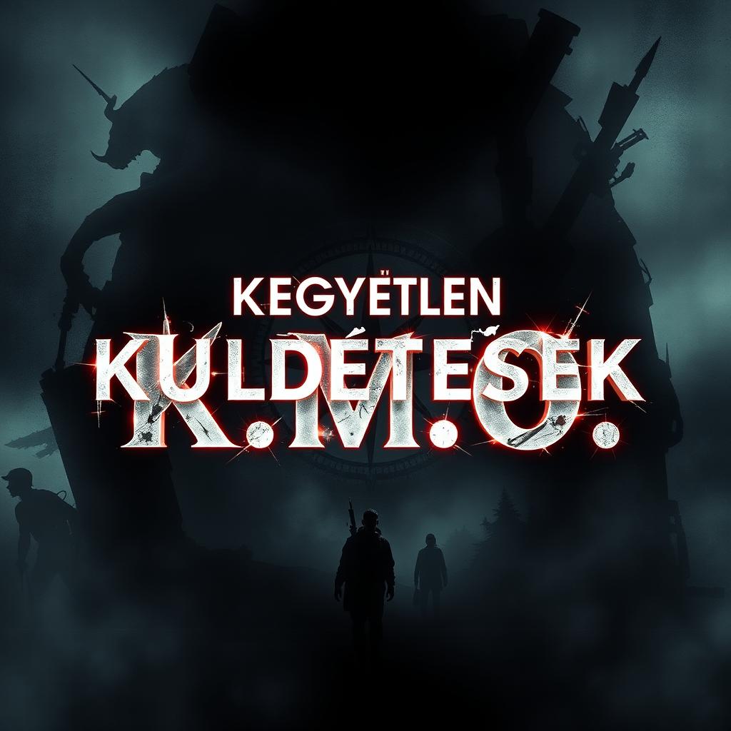 A dramatic poster for "Kegyetlen Küldetések: K