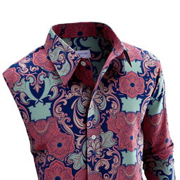 A stylish and modern shirt with intricate patterns