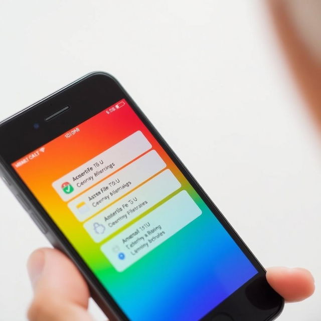 A close-up image of a smartphone with multiple alarms set to remind an elderly person to take their medication