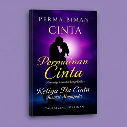 A romance book cover for "Permainan Cinta: Ketika Hasrat Menggoda"