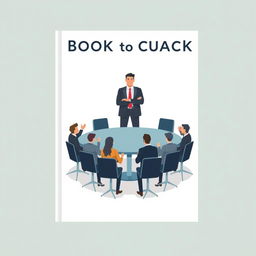 A modern, vector, and minimalist book cover illustration