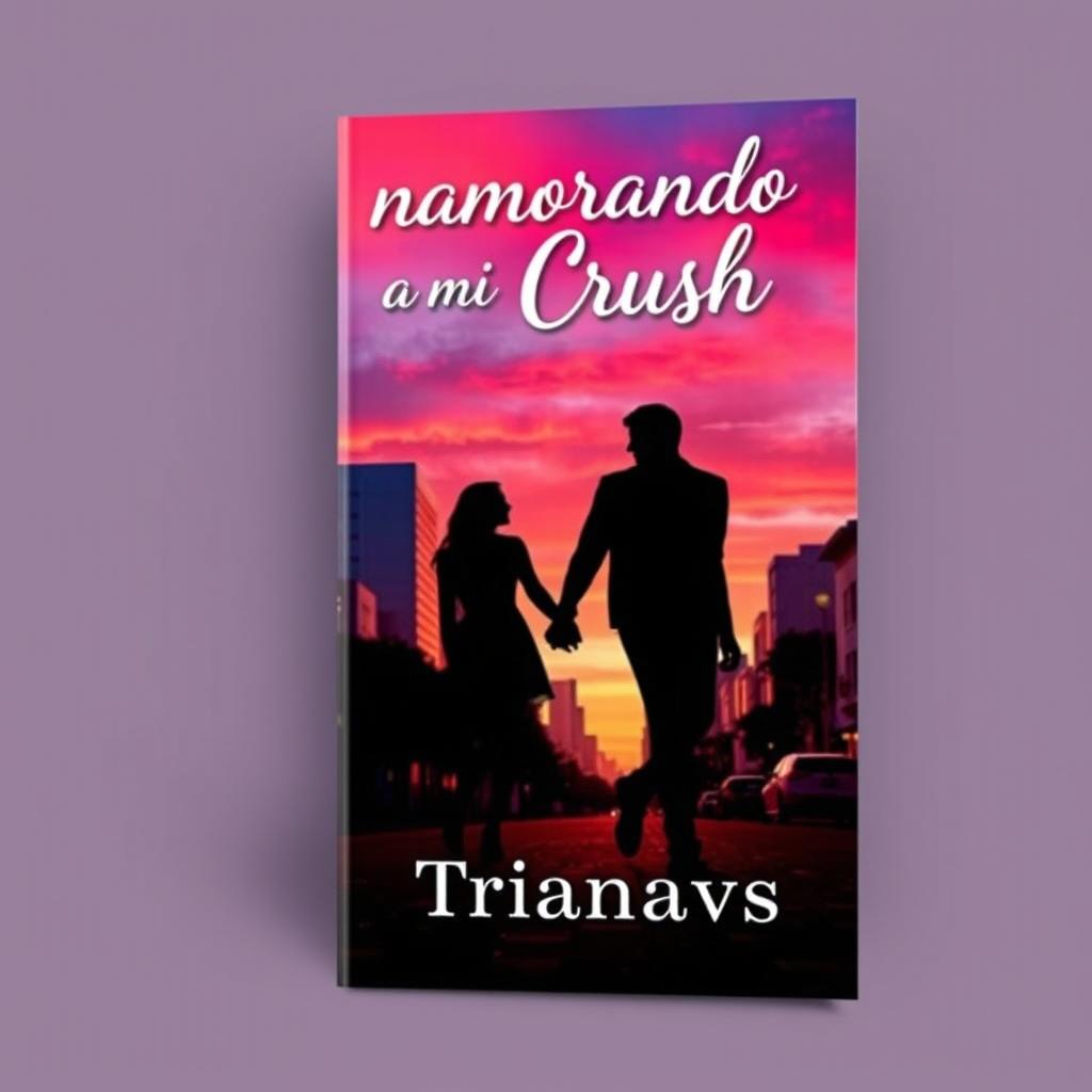 A captivating book cover for "Enamorando a mi Crush" by Trianavs