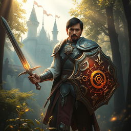 Manny Pacquiao transformed into a legendary warrior in a fantasy realm