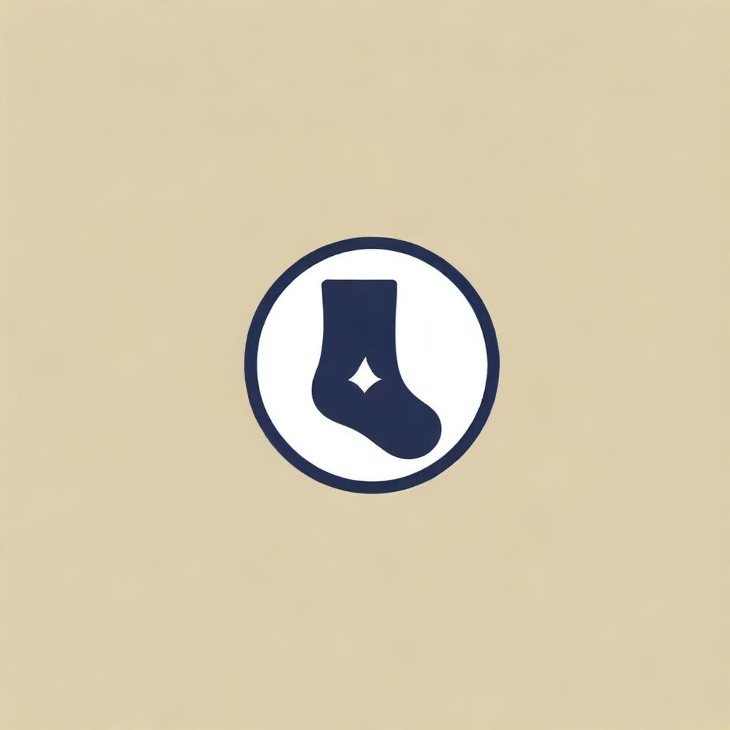 Logo design for a sock manufacturing company