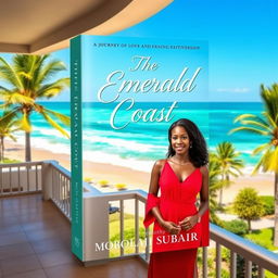 Book cover design for 'The Emerald Coast' by Mobolaji Subair