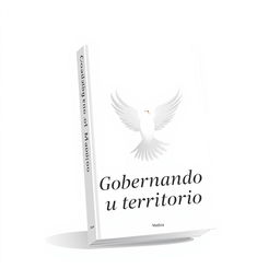 illustration of a book cover for "Gobernando tu territorio" by Rosa Medina