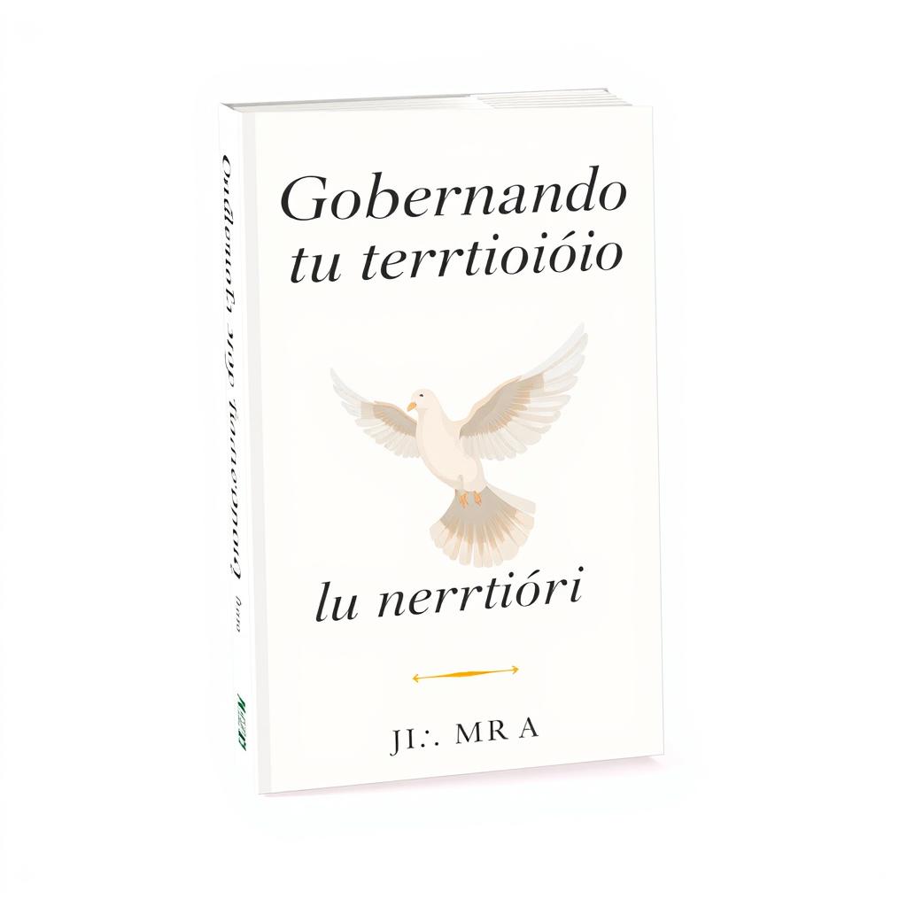 illustration of a book cover for "Gobernando tu territorio" by Rosa Medina