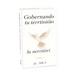 illustration of a book cover for "Gobernando tu territorio" by Rosa Medina