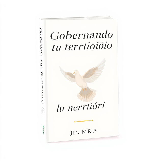 illustration of a book cover for "Gobernando tu territorio" by Rosa Medina