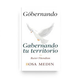 illustration of a book cover for "Gobernando tu territorio" by Rosa Medina