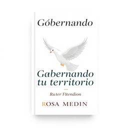 illustration of a book cover for "Gobernando tu territorio" by Rosa Medina