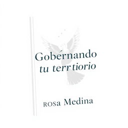 illustration of a book cover for "Gobernando tu territorio" by Rosa Medina