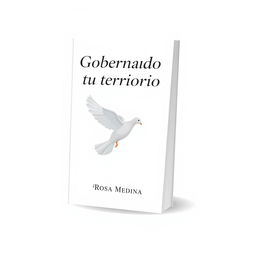 illustration of a book cover for "Gobernando tu territorio" by Rosa Medina