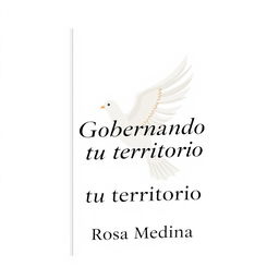 illustration of a book cover for "Gobernando tu territorio" by Rosa Medina