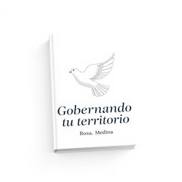 illustration of a book cover for "Gobernando tu territorio" by author Rosa Medina