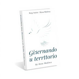 illustration of a book cover for "Gobernando tu territorio" by author Rosa Medina