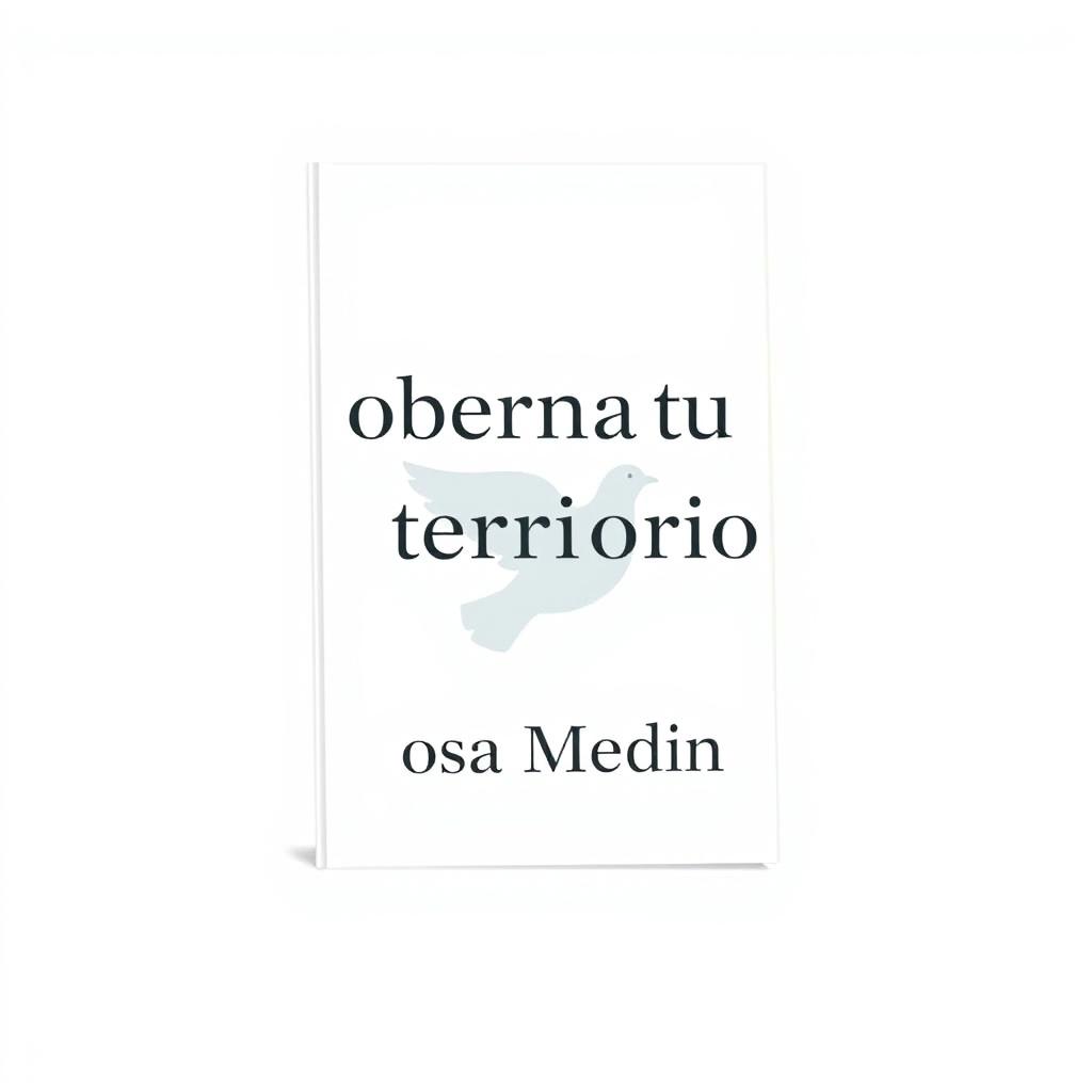 illustration of a book cover for "Gobernando tu territorio" by Rosa Medina