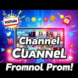 A vibrant and eye-catching thumbnail designed for channel promotion