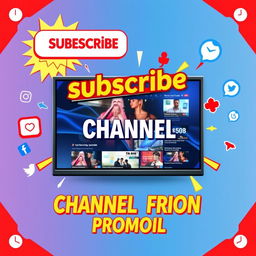 A vibrant and eye-catching thumbnail designed for channel promotion