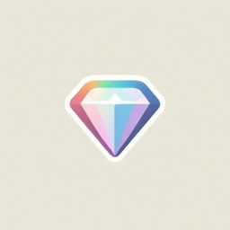 Create a logo featuring diamond paintings for an Instagram page. The logo should feel artistic and dynamic, embodying the sparkle of the diamonds.