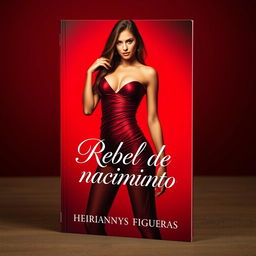 A captivating book cover featuring a sensual and attractive woman, exuding a rebel spirit