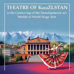 Cover of the Conference Collection on the topic: "Theatre of Kazakhstan in the Context of the Development of World Stage Art